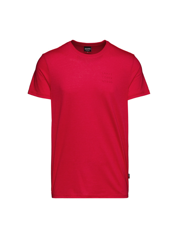 Sam 73 Κόκκινη ανδρική μπλούζα SAM 73