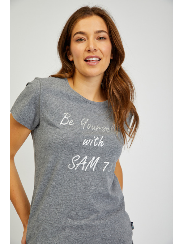 Sam 73 Γκρι Γυναικείο μπλουζάκι SAM 73 Renee