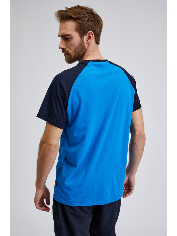 Sam 73 Μπλε ανδρικό μπλουζάκι SAM 73 Jordan