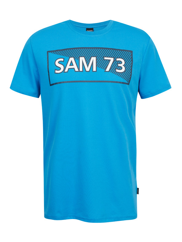Sam 73 Μπλε ανδρικό t-shirt SAM 73 Fenri