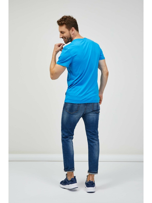 Sam 73 Μπλε ανδρικό t-shirt SAM 73 Fenri