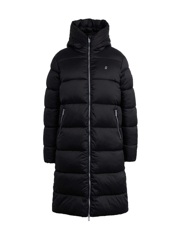 Sam 73 Μαύρο γυναικείο χειμερινό καπιτονέ παλτό SAM 73 Hedvika
