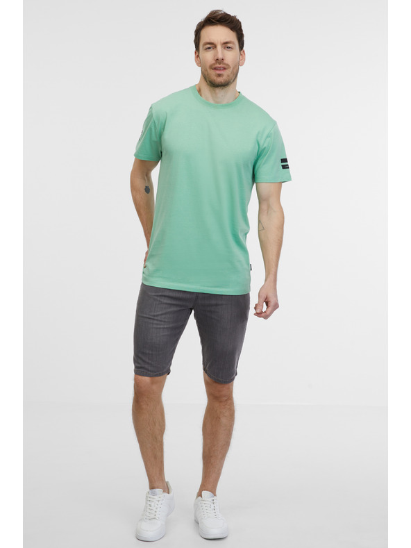 Sam 73 Πράσινο ανδρικό πουκάμισο πόλο SAM 73 Joey