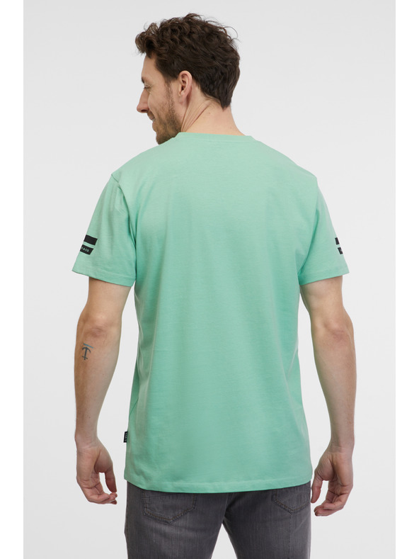 Sam 73 Πράσινο ανδρικό πουκάμισο πόλο SAM 73 Joey