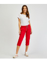Sam 73 Κόκκινο γυναικείο παντελόνι τριών τετάρτων SAM 73 Lynx