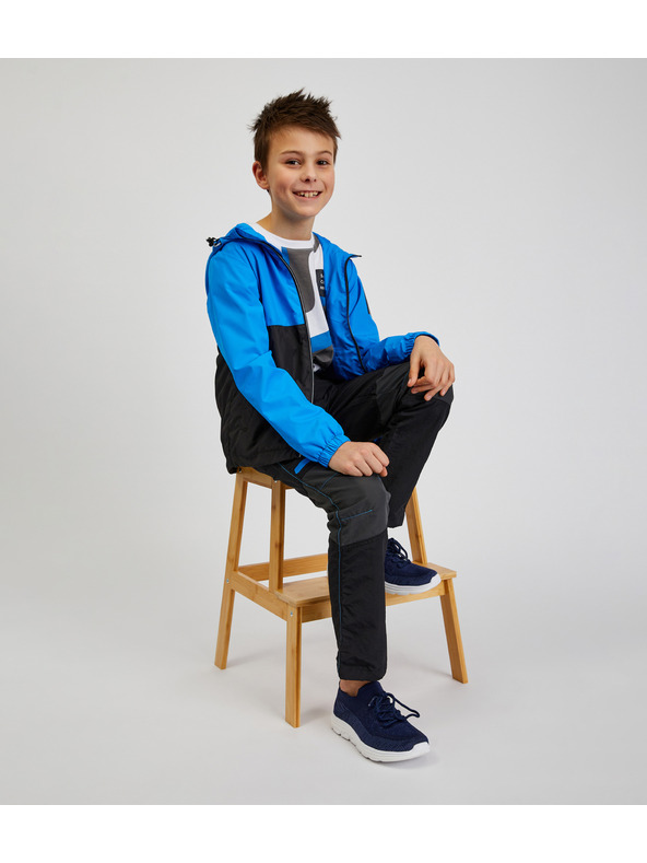 Sam 73 Μαύρο και μπλε μπουφάν για αγόρια SAM73 Apus