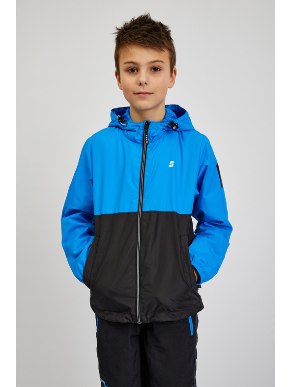 Sam 73 Μαύρο και μπλε μπουφάν για αγόρια SAM73 Apus