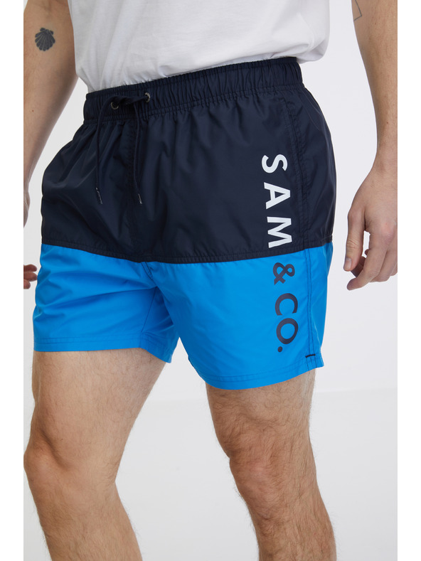 Sam 73 Μπλε ανδρικό μαγιό SAM 73 Eduardo