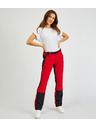 Sam 73 Μαύρο και κόκκινο γυναικείο παντελόνι με αποσπώμενο πόδι SAM73 Aries