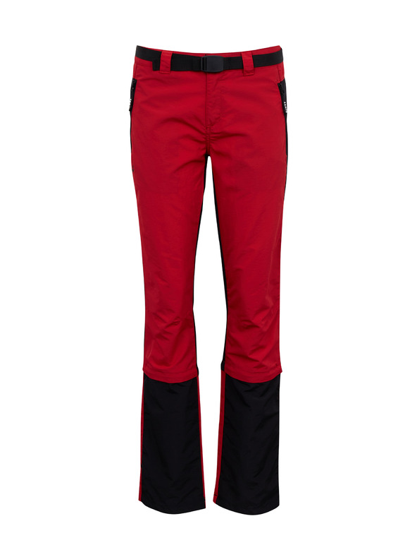 Sam 73 Μαύρο και κόκκινο γυναικείο παντελόνι με αποσπώμενο πόδι SAM73 Aries