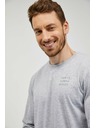 Sam 73 Ανοιχτό γκρι ανδρικό ριγέ t-shirt Sam 73