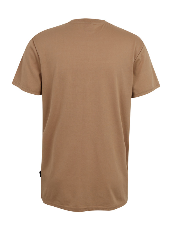 Sam 73 Μαύρο και καφέ ανδρικό μπλουζάκι SAM 73 Seamus