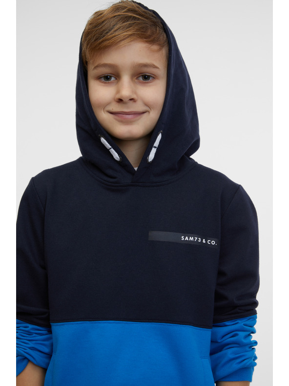 Sam 73 Μπλε φούτερ για αγόρια SAM 73 Chip