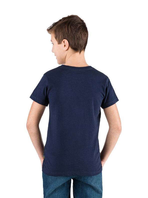 Sam 73 Μπλε σκούρο μπλουζάκι για αγόρια με τσέπη SAM 73