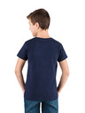 Sam 73 Μπλε σκούρο μπλουζάκι για αγόρια με τσέπη SAM 73
