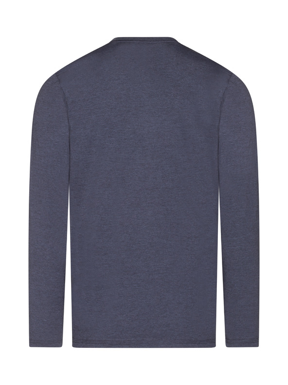 Sam 73 Σκούρο μπλε ανδρικό ριγέ μπλουζάκι SAM 73