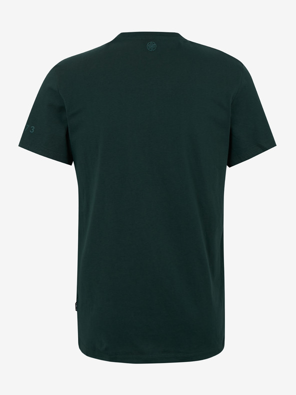 Sam 73 Σκούρο πράσινο ανδρικό μπλουζάκι SAM 73 Blane