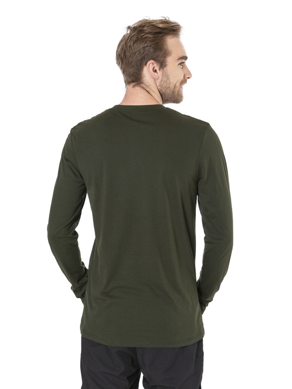 Sam 73 Σκούρο πράσινο ανδρικό μπλουζάκι SAM 73 Blane