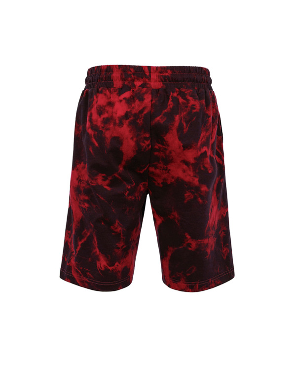 Sam 73 Κόκκινο ανδρικό σορτς με σχέδια SAM 73 Benedict