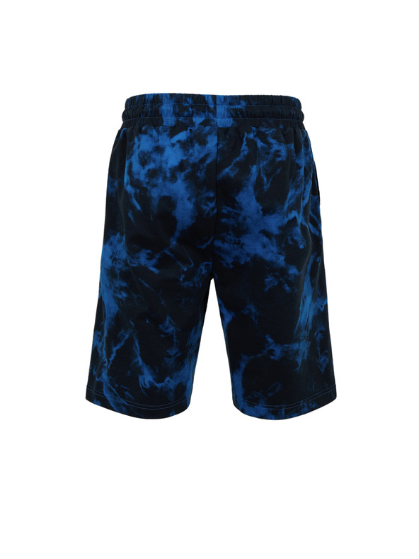 Sam 73 Μπλε ανδρικό σορτς με σχέδια SAM 73 Benedict