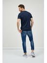 Sam 73 Σκούρο μπλε ανδρικό t-shirt SAM 73 Sepot