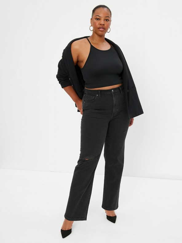 GAP Τζιν παντελόνι loose High Rise Organic Cotton '90s GAP