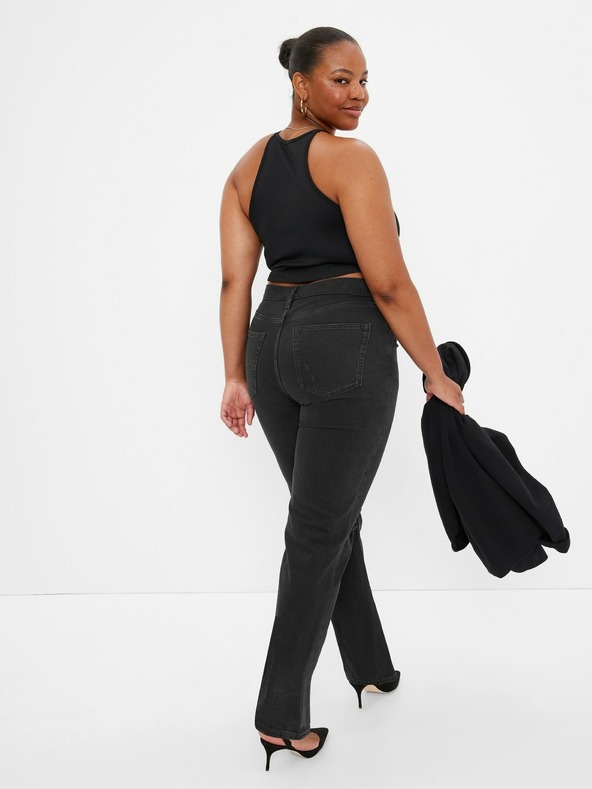 GAP Τζιν παντελόνι loose High Rise Organic Cotton '90s GAP