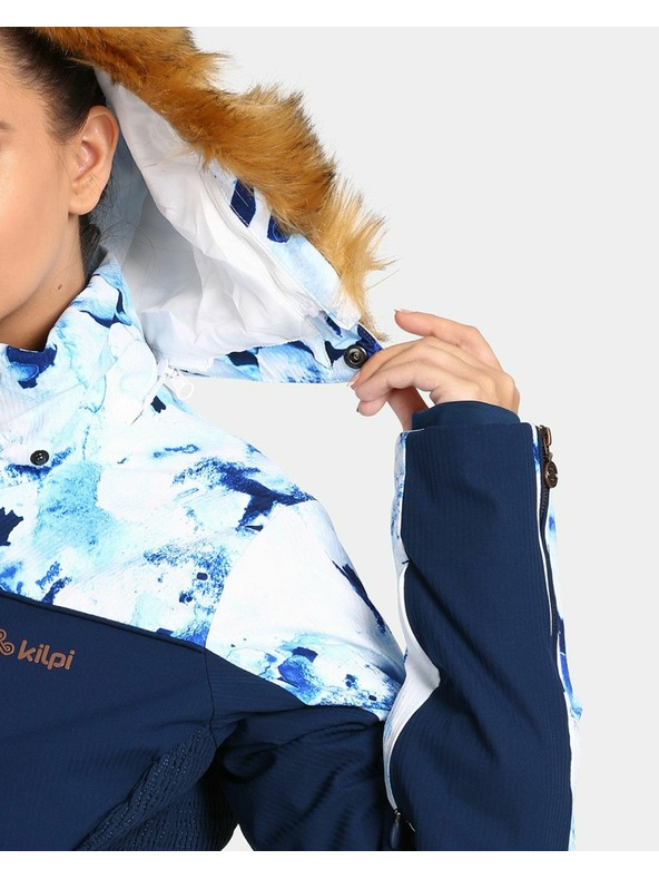 Kilpi Σκούρο μπλε γυναικείο θερμαινόμενο μπουφάν σκι Kilpi Lena-W