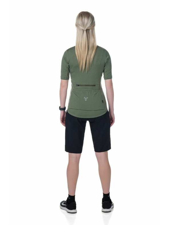 Kilpi Χακί γυναικεία ποδηλατική φανέλα Kilpi MEARIL