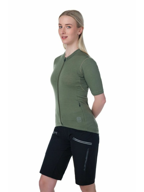 Kilpi Χακί γυναικεία ποδηλατική φανέλα Kilpi MEARIL