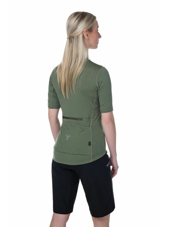 Kilpi Χακί γυναικεία ποδηλατική φανέλα Kilpi MEARIL