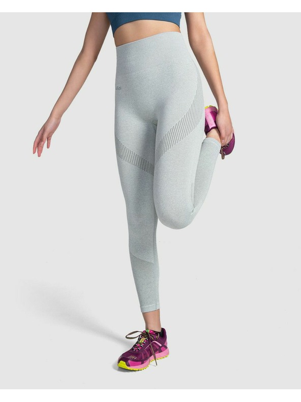 Kilpi Ανοιχτό γκρι γυναικείο αθλητικό κολάν Kippi SEAMIO