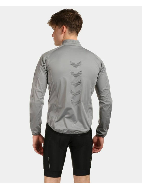 Kilpi Ανοιχτό γκρι ανδρικό μπουφάν ποδηλασίας Kilpi Rainar-M