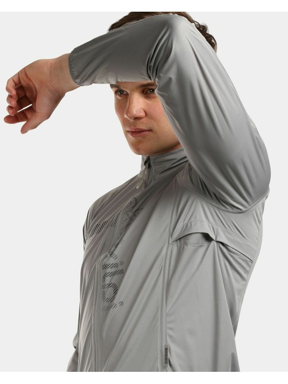 Kilpi Ανοιχτό γκρι ανδρικό μπουφάν ποδηλασίας Kilpi Rainar-M