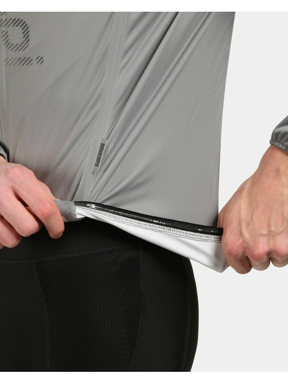 Kilpi Ανοιχτό γκρι ανδρικό μπουφάν ποδηλασίας Kilpi Rainar-M