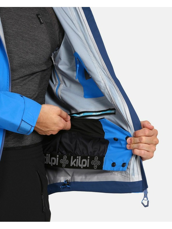 Kilpi Μπλε ανδρικό αθλητικό μπουφάν με μεμβράνη KILPI Hastar-M