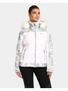 Kilpi Λευκό γυναικείο θερμαινόμενο μπουφάν σκι Kilpi Lena-W