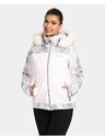 Kilpi Λευκό γυναικείο θερμαινόμενο μπουφάν σκι Kilpi Lena-W