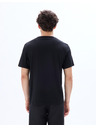 Celio Μαύρο βασικό T-shirt Celio Tebase