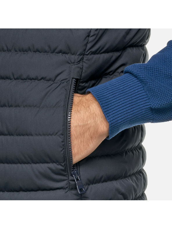 Geox Σκούρο μπλε ανδρικό καπιτονέ μπουφάν Geox Warrens