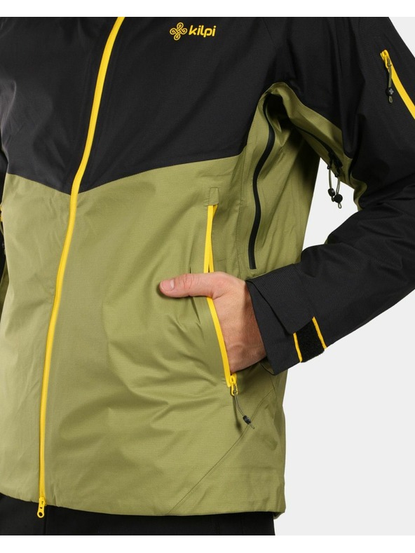 Kilpi Ανδρικό αδιάβροχο μπουφάν εξωτερικού χώρου Kilpi METRIX-M Πράσινο