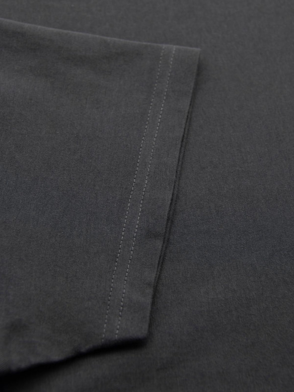 Ombre Clothing Ανδρικό κλασικό βαμβακερό t-shirt BASIC - γκρι