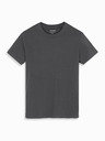 Ombre Clothing Ανδρικό κλασικό βαμβακερό t-shirt BASIC - γκρι