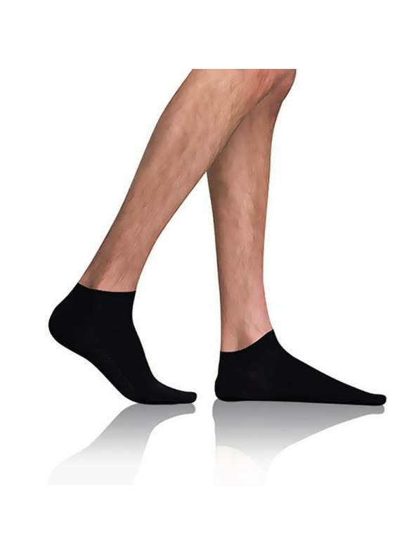 Bellinda Μαύρες ανδρικές Bellinda BAMBUS AIR IN-SHOE SOCKS