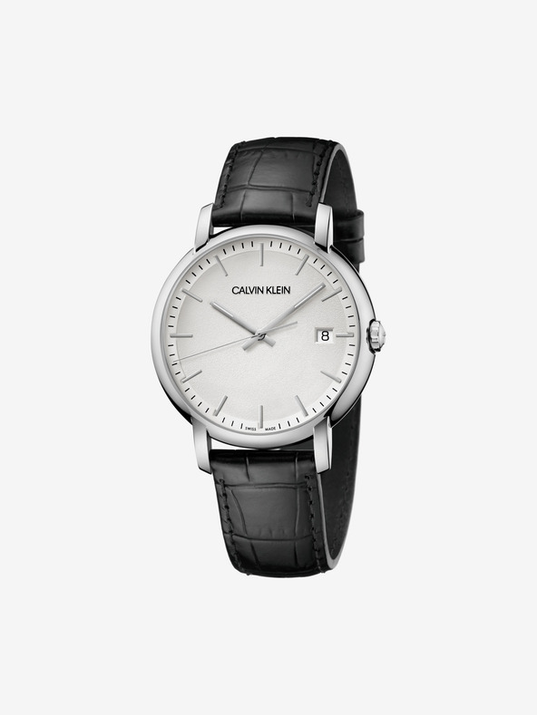 Calvin Klein Established Watches Black Silver